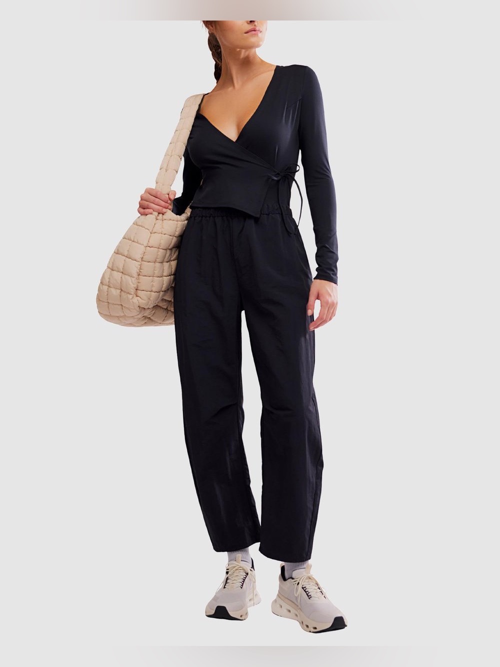 🆕 Free People Movement All For Love One Jumpsuit NWT SZ SM